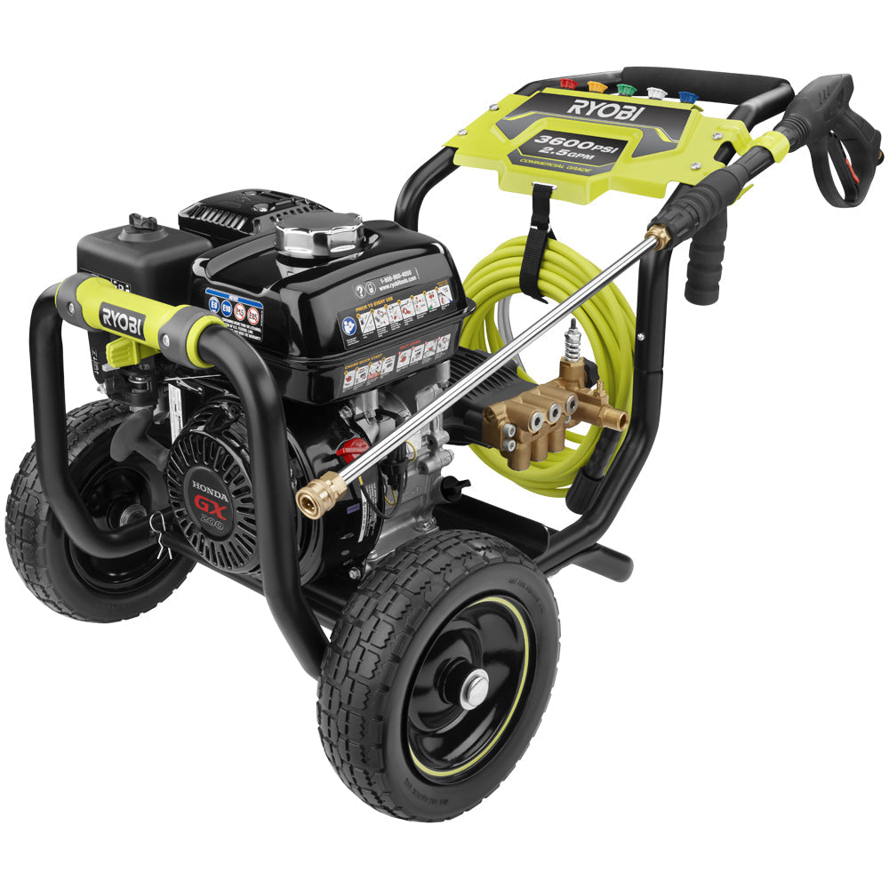 3600 PSI Honda GX200 Gas Pressure Washer