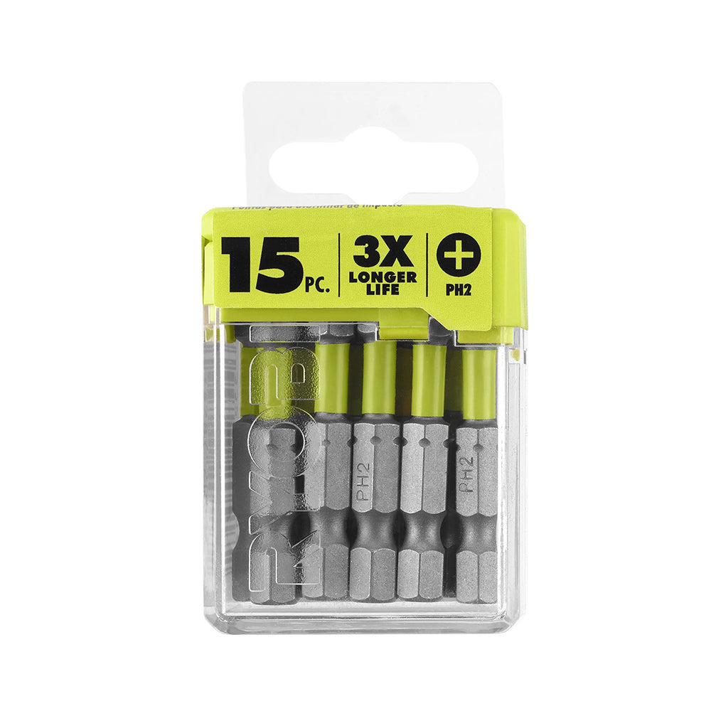 15 PC. 2" Bulk Impact Drive Bit Set
