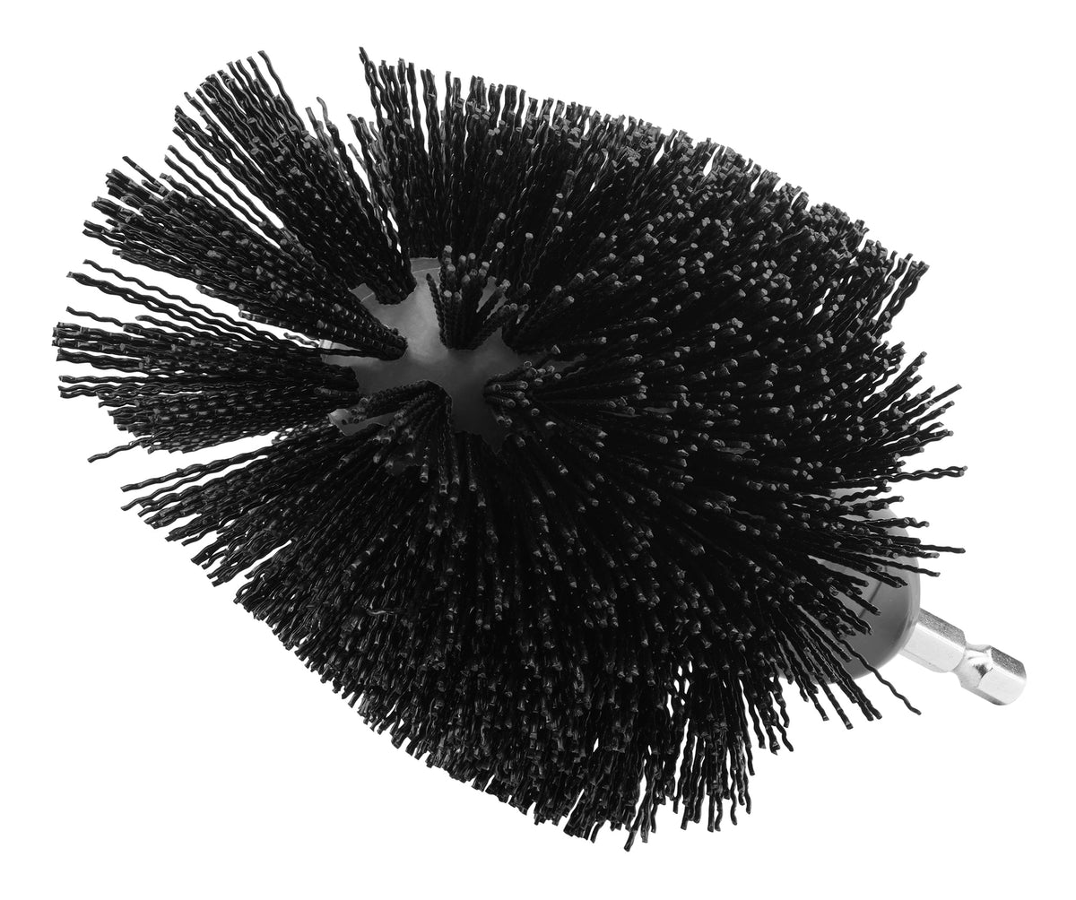 2 PC. Abrasive Bristle Brush Cleaning Kit with Extension Image 2