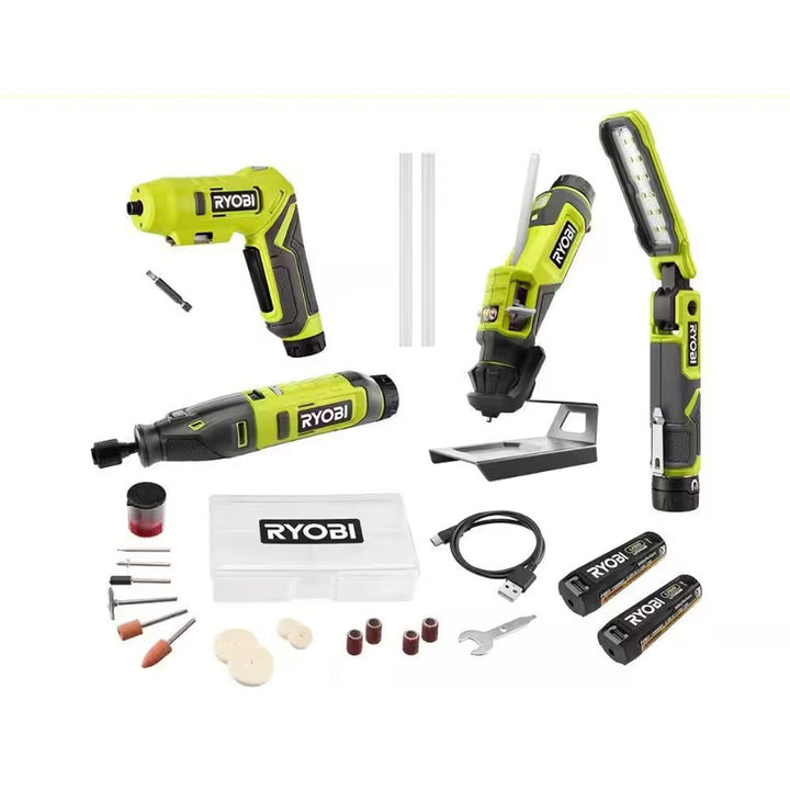 USB LITHIUM 4-Tool Combo Kit
