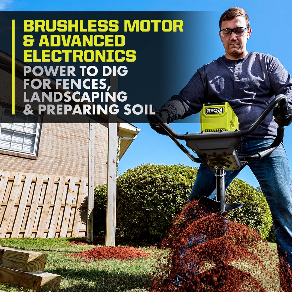 40V HP BRUSHLESS 8" EARTH AUGER  Image 5