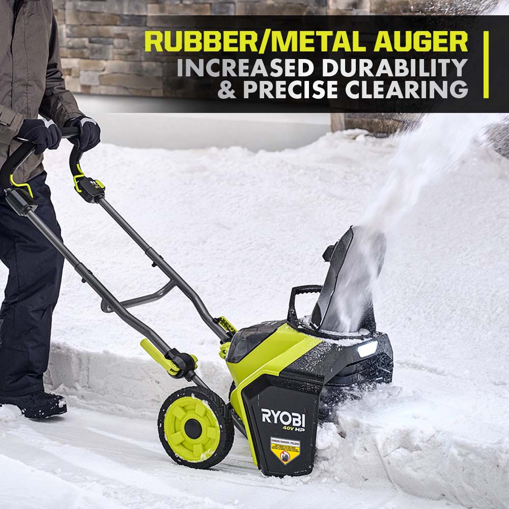 40V HP BRUSHLESS 18" SNOW BLOWER KIT Image 6