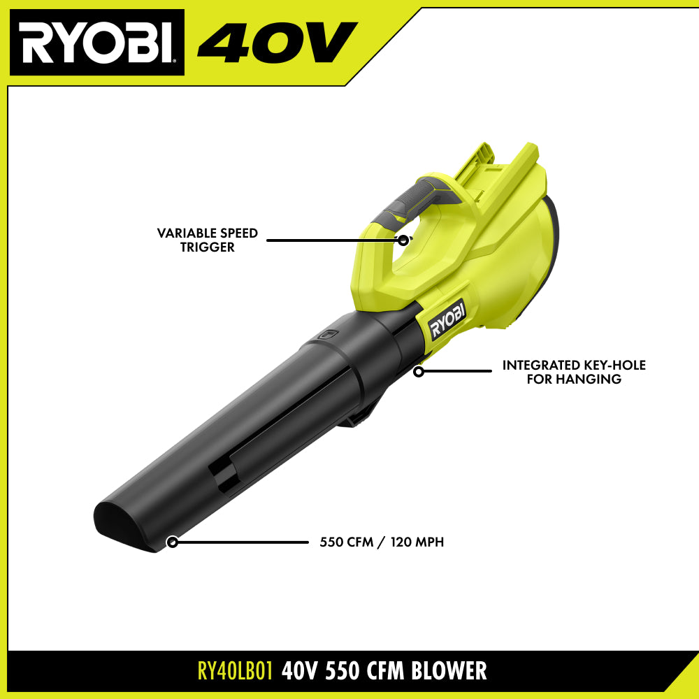 40V 550 CFM BLOWER KIT Image 4