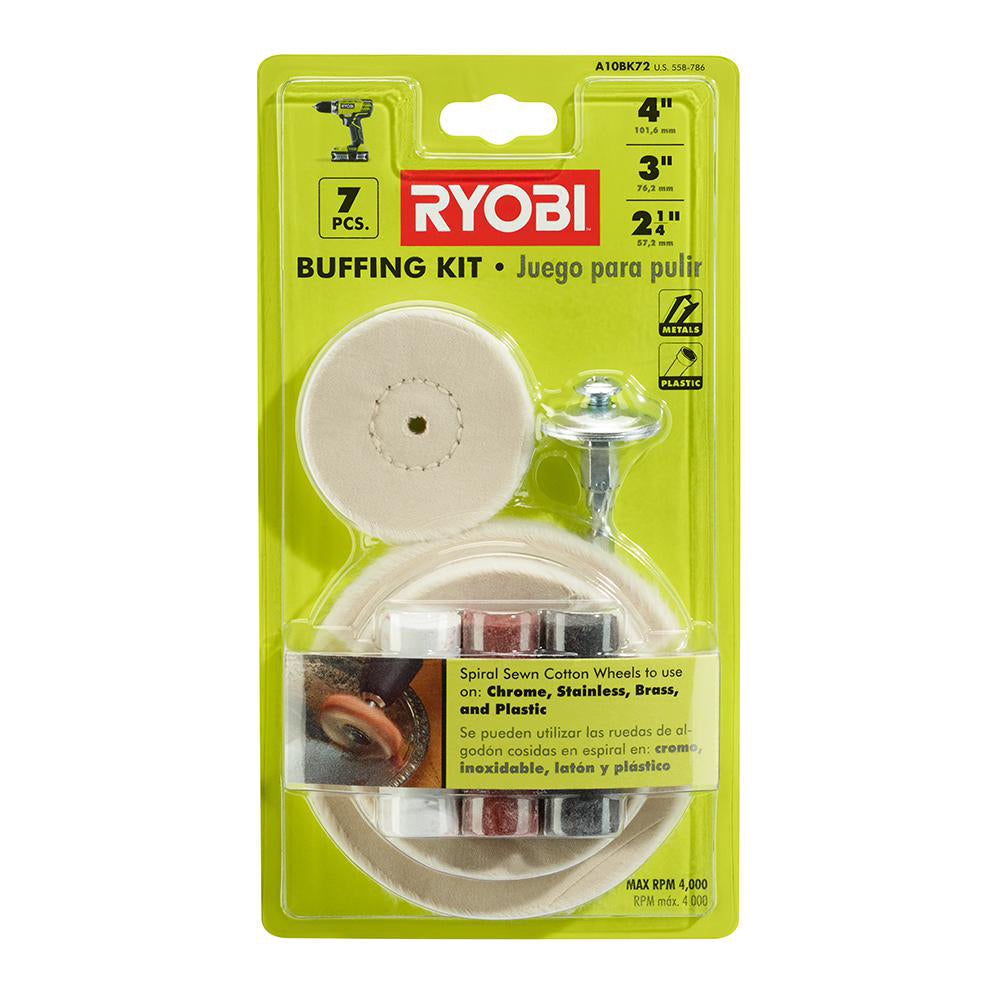 7PC Metal Buffing Kit