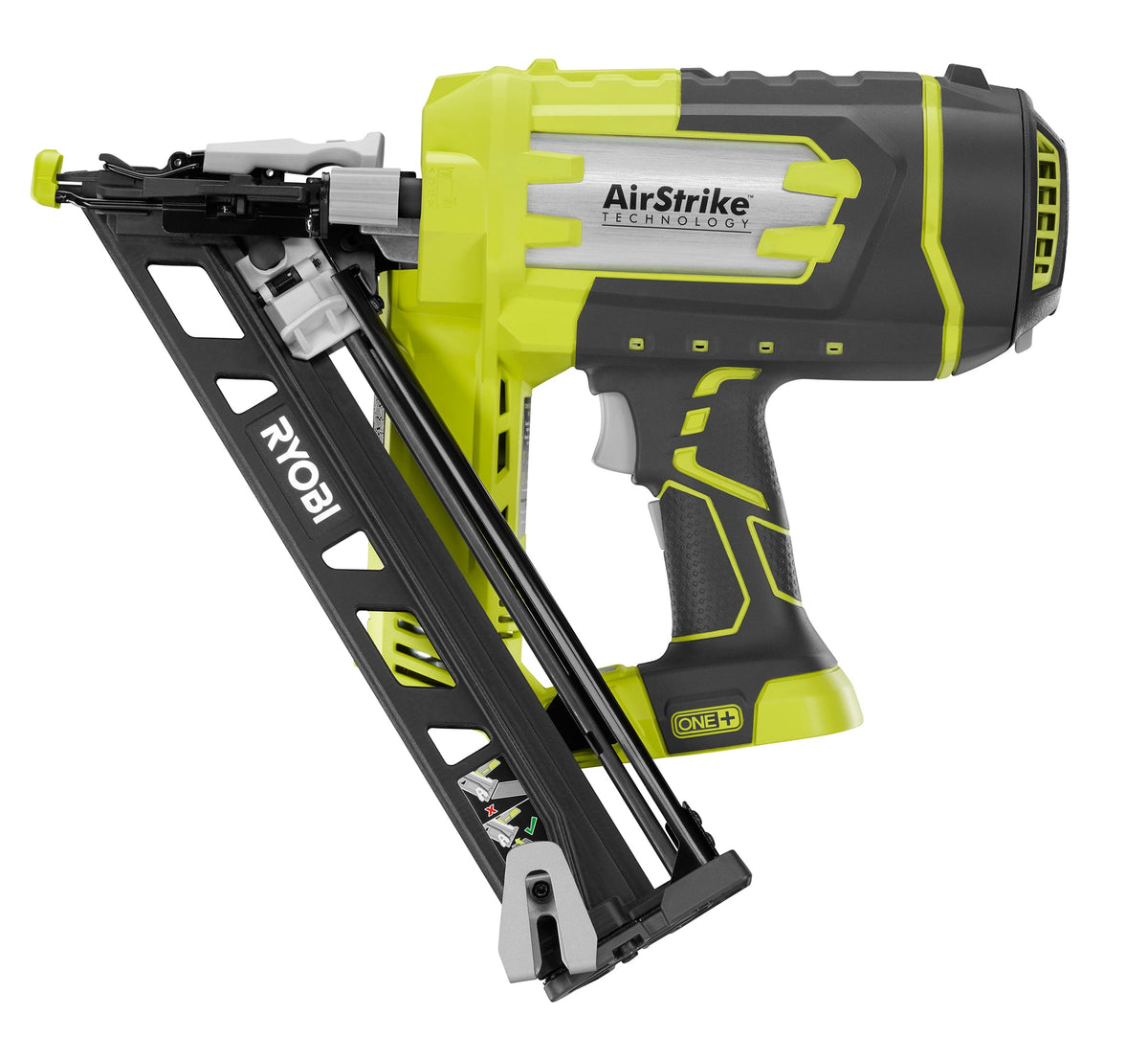 18V ONE+ AirStrike 15GA Angled Finish Nailer Image 2