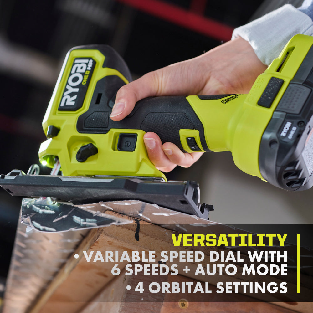 18V ONE+ HP COMPACT BRUSHLESS BARREL GRIP JIG SAW Image 7